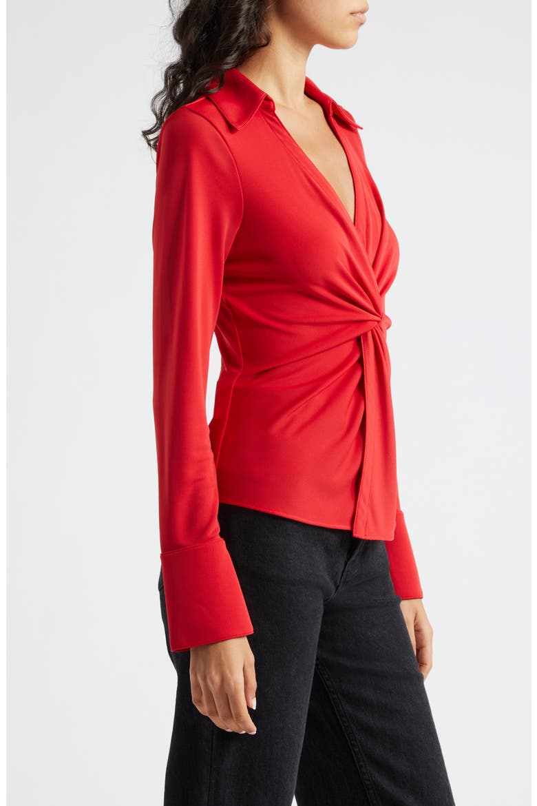 McKenna Long Sleeve Shirt, Alternate, color, CANDY APPLE