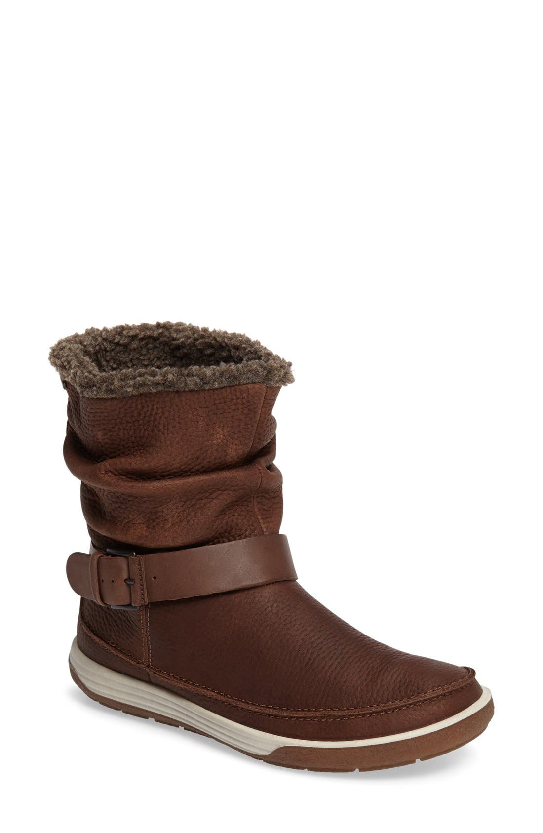 ECCO Chase II Gore-Tex<sup>®</sup> Waterproof Bootie, Main, color, 