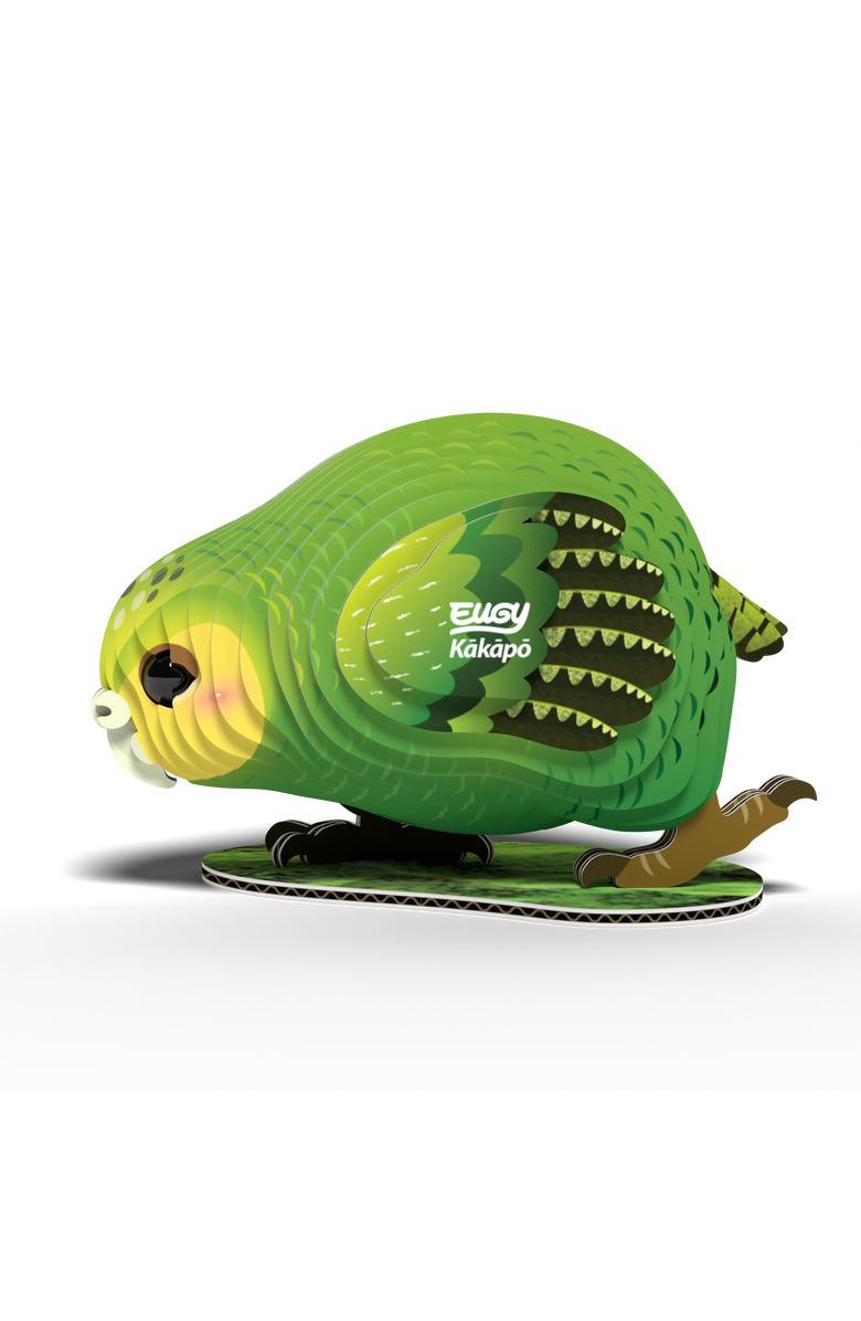 Eugy Puzzles Kakapo 3D Puzzle, Alternate, color, NO COLOR