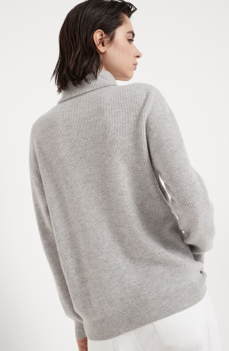 Brunello Cucinelli English Rib knit sweater, Alternate, color, 