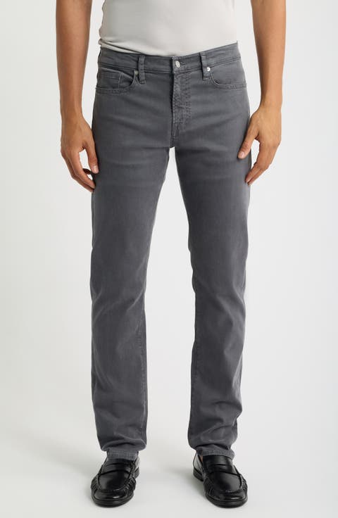 L'Homme Slim Fit Five-Pocket Twill Pants