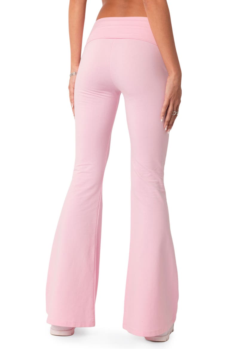 Naomi Flared Knit Pants, Alternate, color, LIGHT-PINK