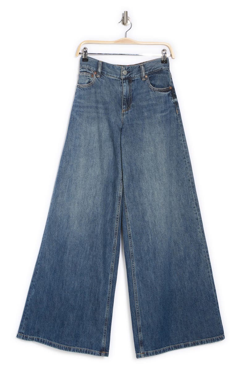 Alice + Olivia Branson Super Baggy Jeans, Alternate, color,