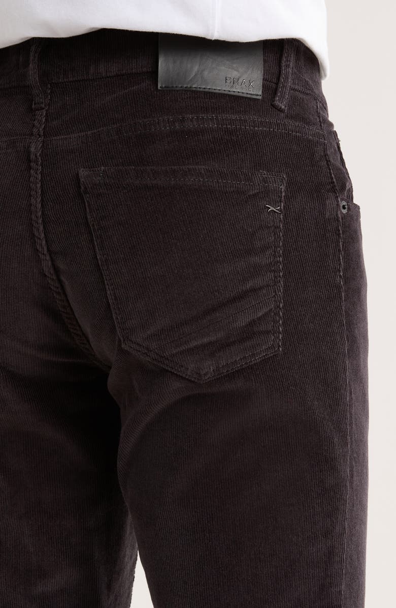 Brax Chuck Modern Fit Stretch Corduroy 5-Pocket Pants, Alternate, color, Cement