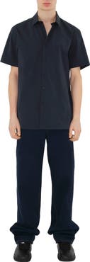Burberry Slim Fit Stretch Cotton Shirt