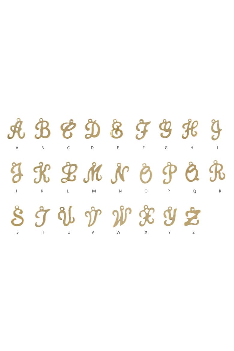 Gianna Initial Pendant Necklace, Alternate, color, GOLD / A