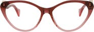Gucci 52mm Cat Eye Optical Glasses