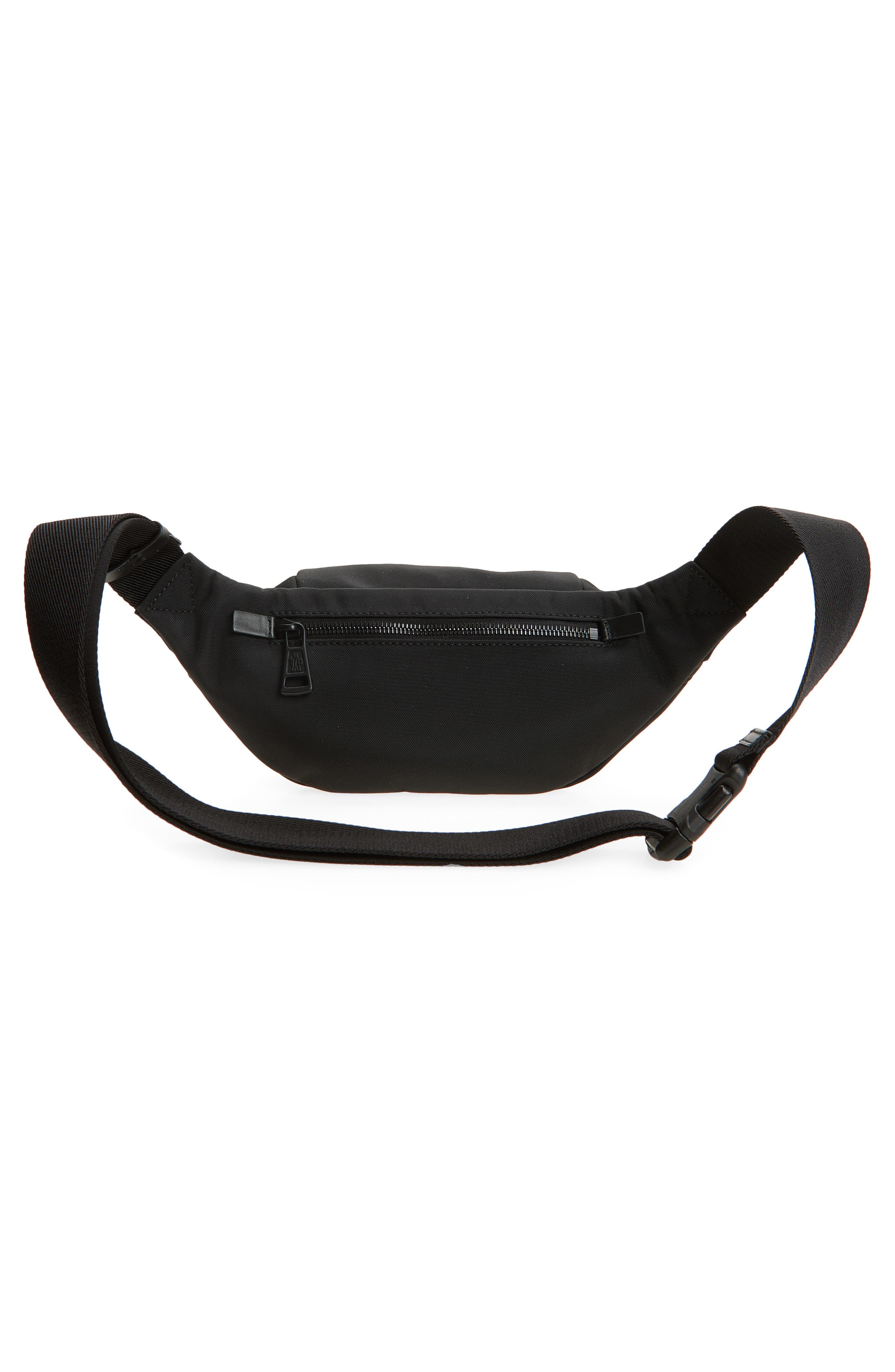 Moncler Small Durance Belt Bag, Alternate, color, Black