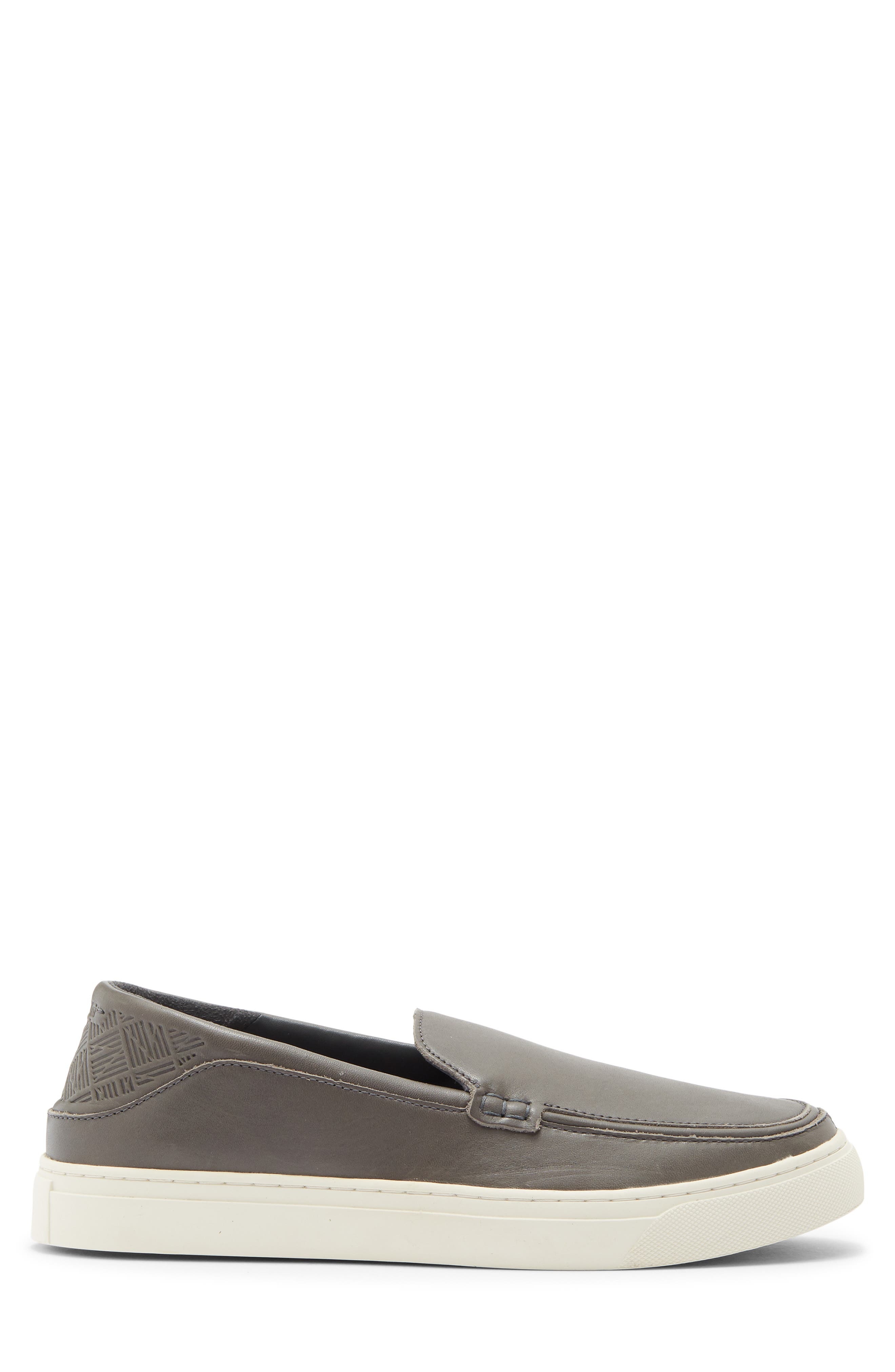Kou Leather Slip-On, Alternate, color, DARK SHADOW/ DARK SHADOW