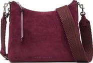 Marc Jacobs Drifter Suede Leather Large Hobo Bag