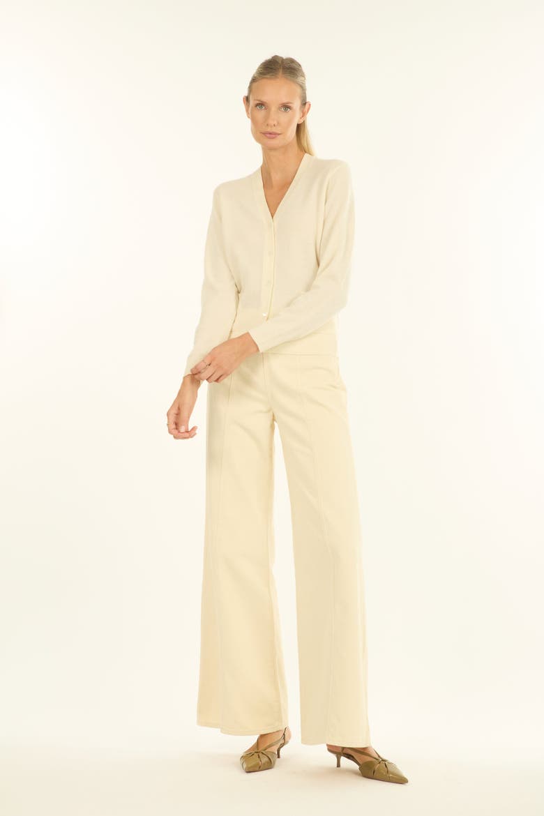 Jacqueline Cardigan, Alternate, color, Vintage Crème