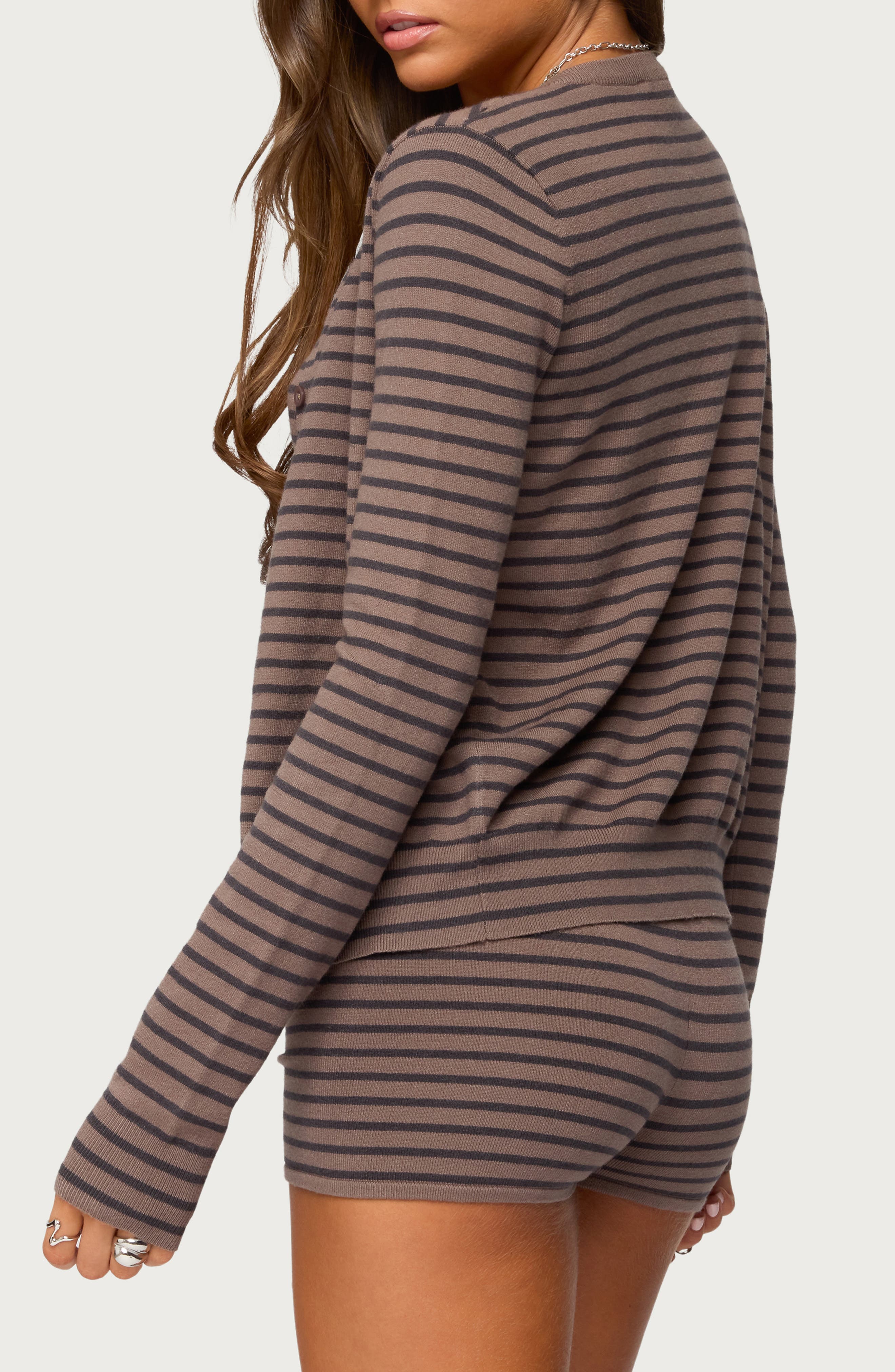 Lillian Stripe Cardigan - image 2