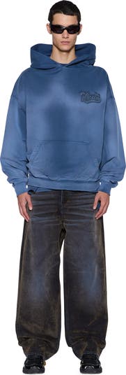Ace Ekcess Ombré Cotton Graphic Hoodie