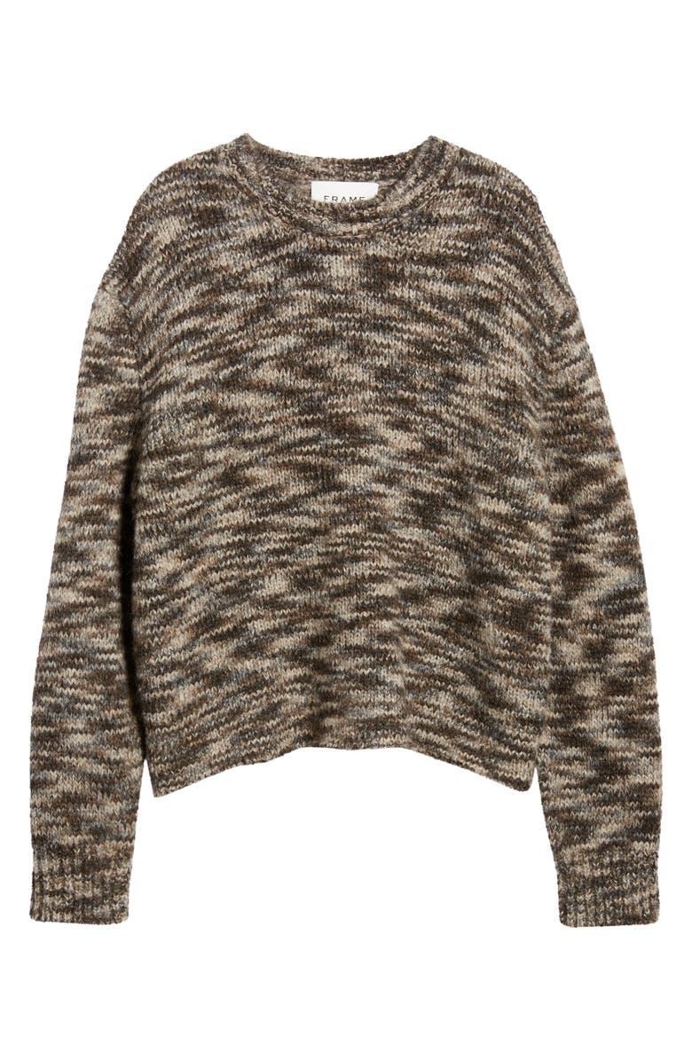 FRAME Crewneck Sweater, Alternate, color, Marron Multi