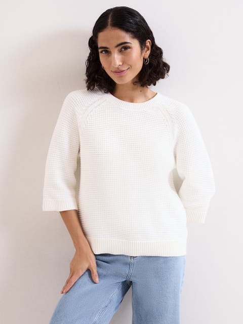 Odette Waffle Knit Sweater