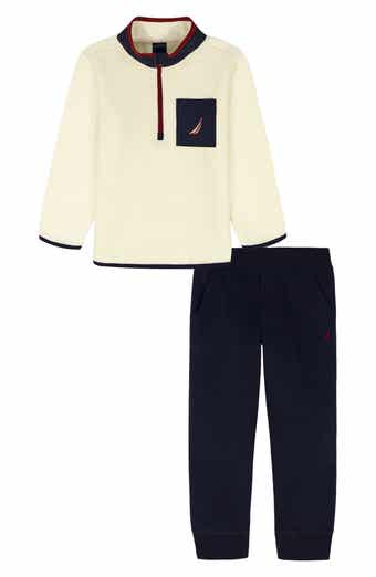 Nautica Fleece Pullover & Joggers Set