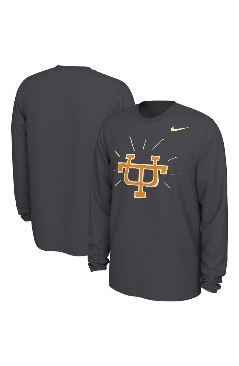 Nike Men's Nike  Anthracite Tennessee Volunteers UT Smokey Long Sleeve T-Shirt, Alternate, color, 