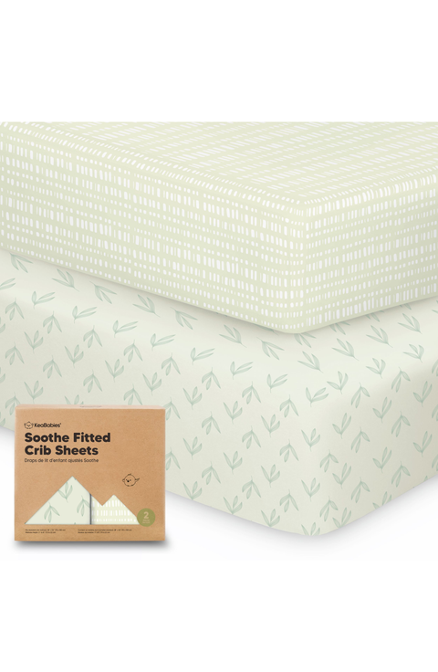 Soothe Fitted Crib Sheet