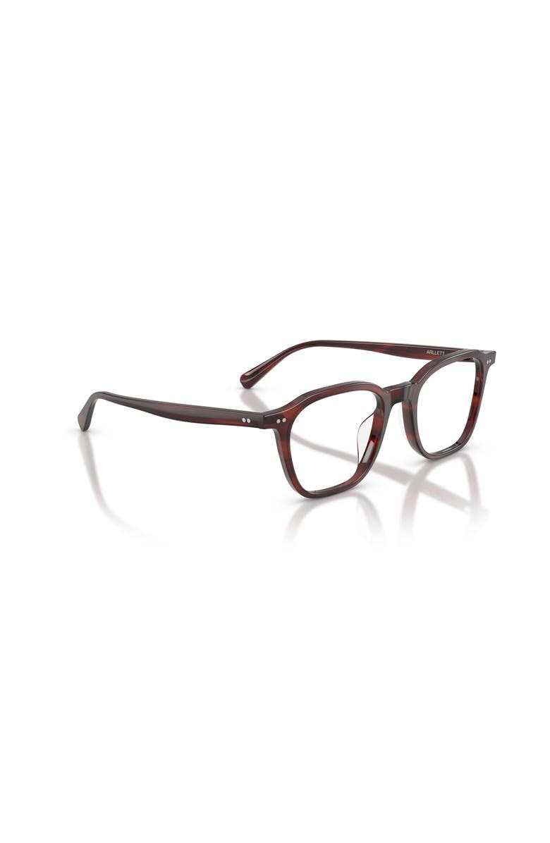 Oliver Peoples 50mm Square optical glasses, Alternate, color, Brown