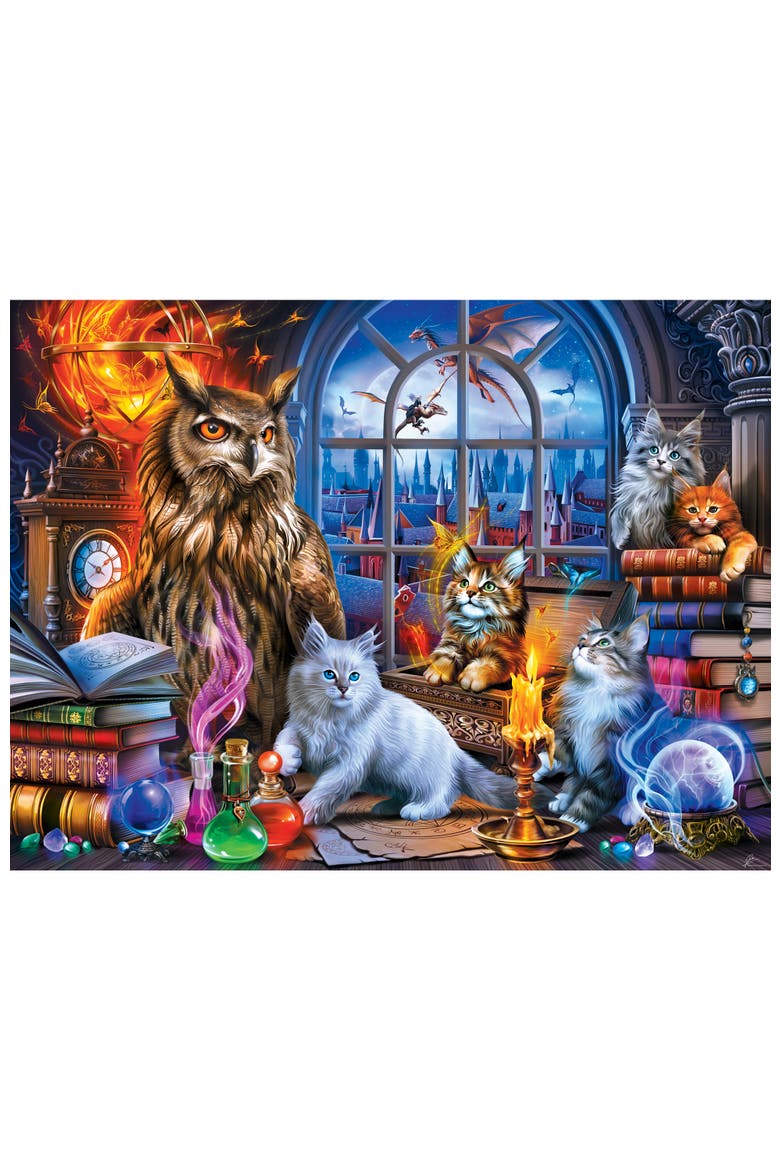 Caretakers of the Study 300 Piece Puzzle, Alternate, color, Multicolor