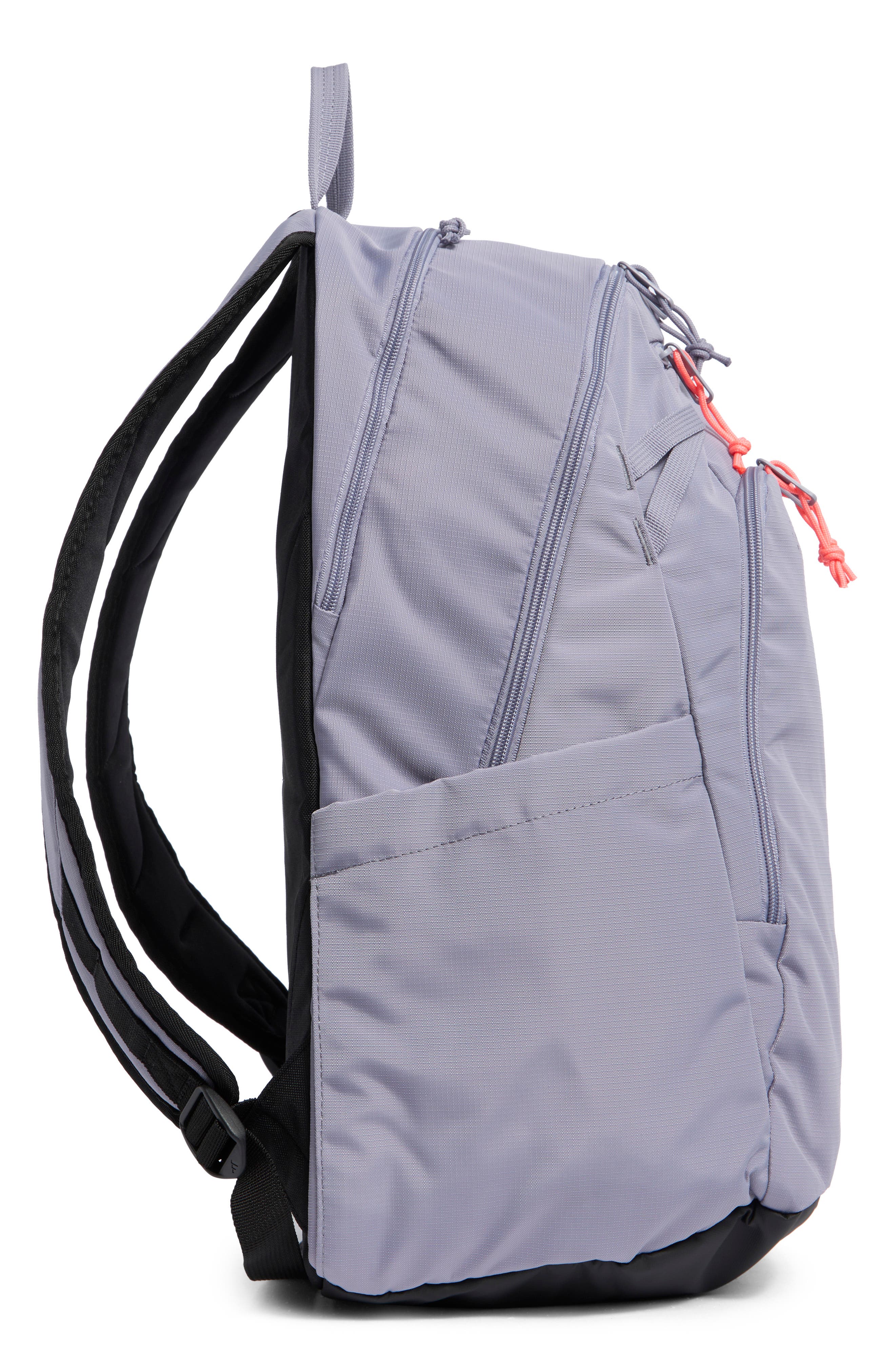 Defender 5 Backpack, Alternate, color, SLATE GREY/ SILVER/ TURBO PINK