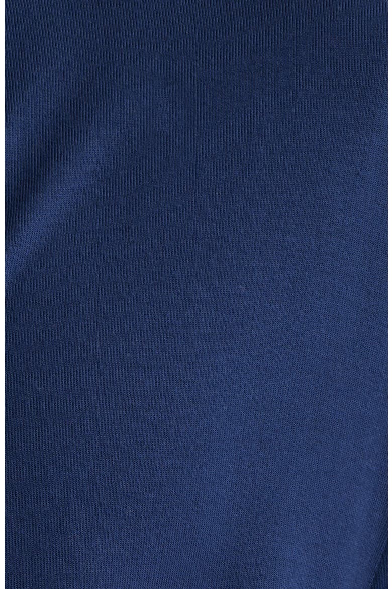 French Terry Robe, Alternate, color, NAVY PEACOAT