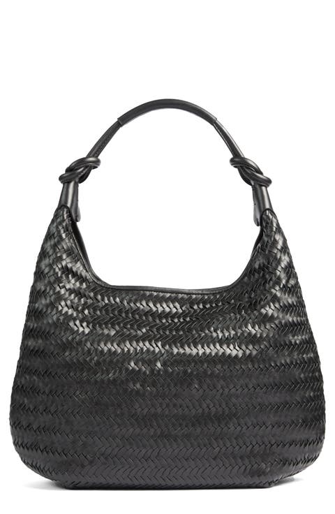 Seren Woven Leather Tote