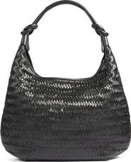 LK Bennett Seren Woven Leather Tote