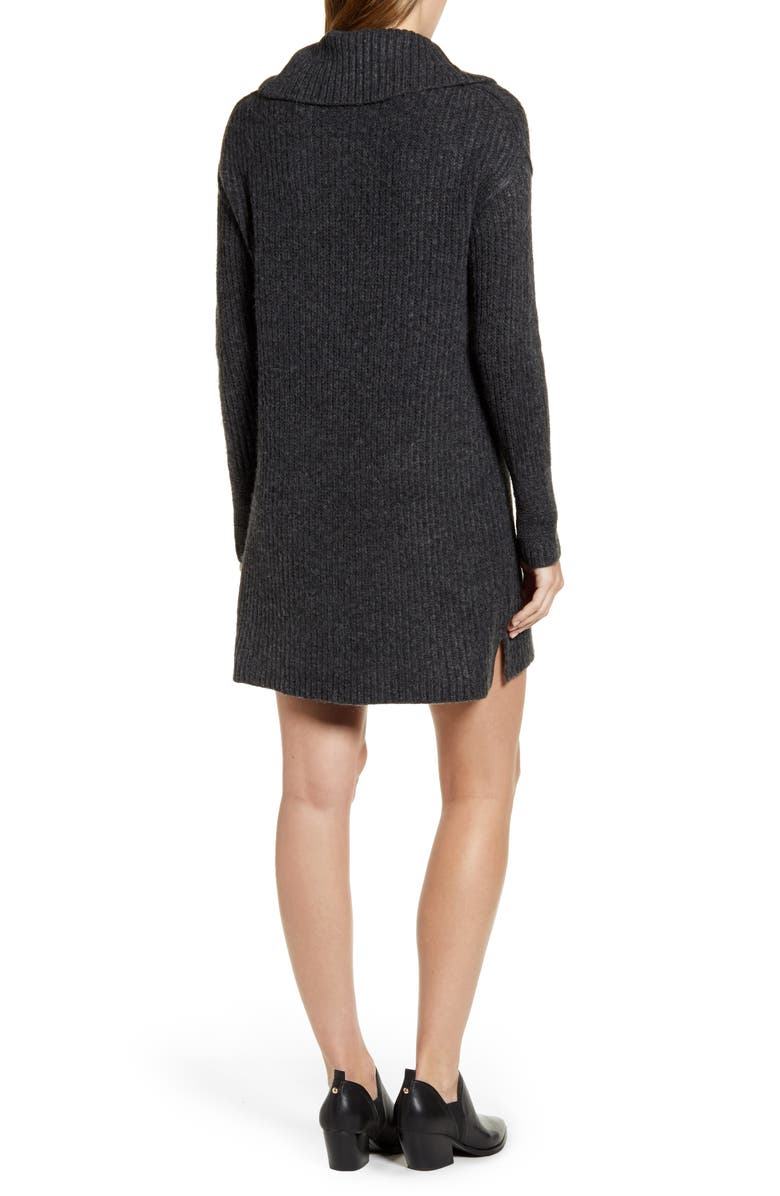 Caslon<sup>®</sup> Calson<sup>®</sup> Cozy Links Long Sleeve Sweater Dress, Alternate, color, 