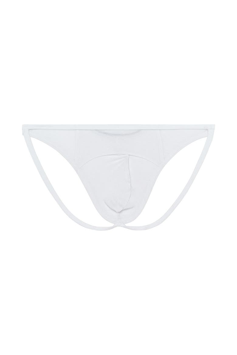 WOH Sexy Fun Micro Rainbow Jock, Alternate, color, White
