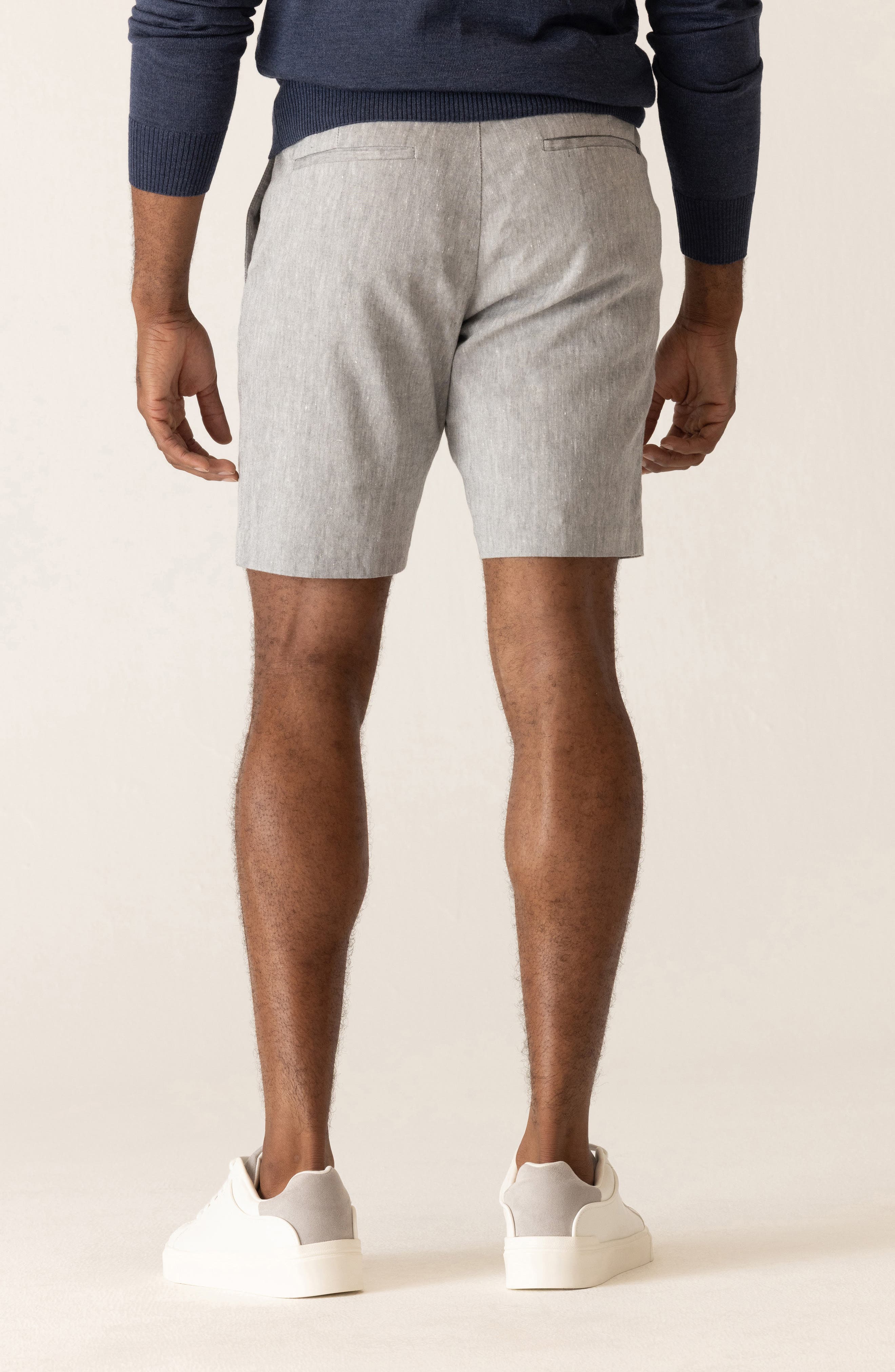 Oasis 8.5-Inch Linen Blend Bermuda Shorts - image 2