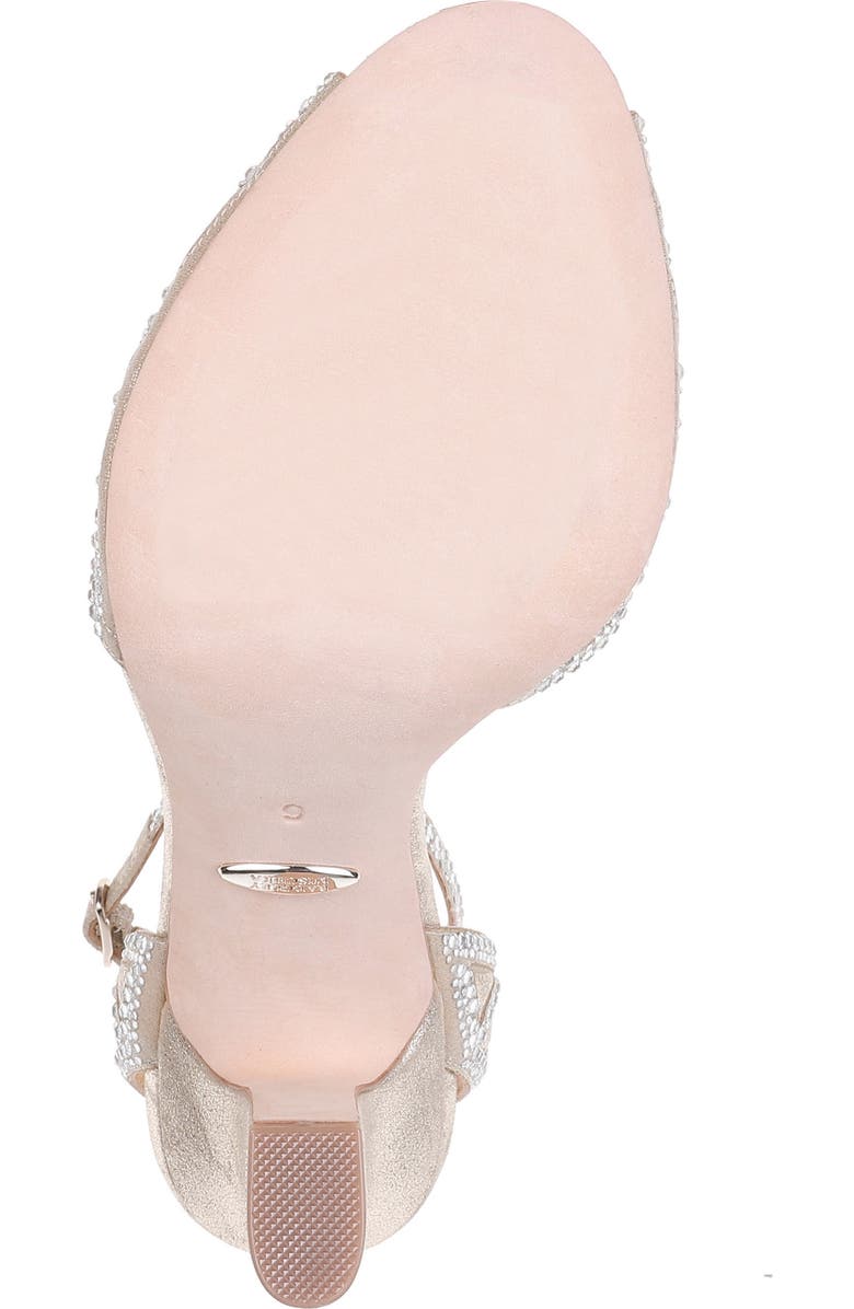 Badgley Mischka Collection Badgley Mischka Hart Crystal Embellished Sandal, Alternate, color,