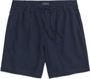 Mack Weldon Linen Blend Drawstring Shorts