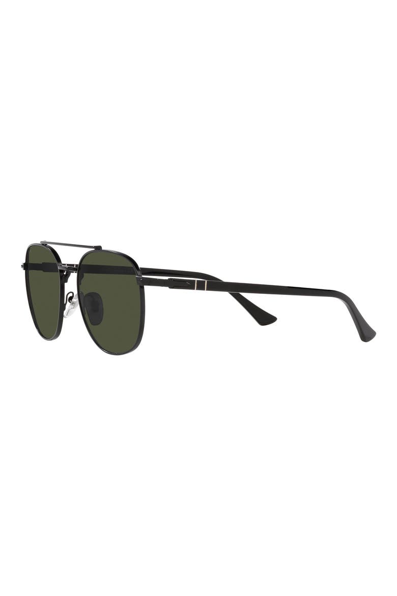 55mm Pillow Sunglasses, Alternate, color, BLACK