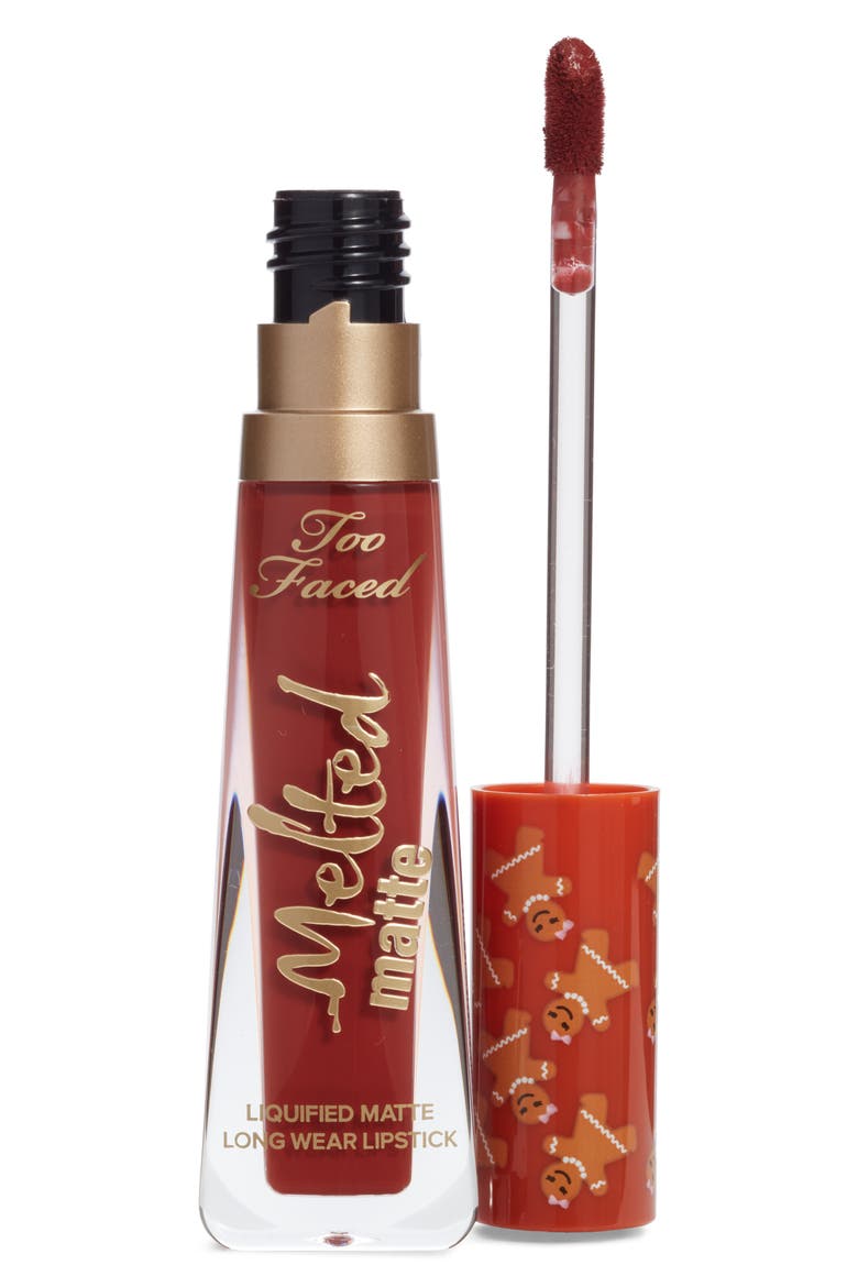 Melted Matte Lipstick (Limited Edition), Main, color, GINGERBREAD GIRL