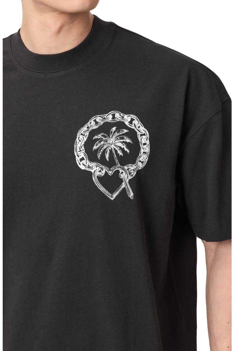 Chromer Graphic T-Shirt, Alternate, color, WASHED BLACK