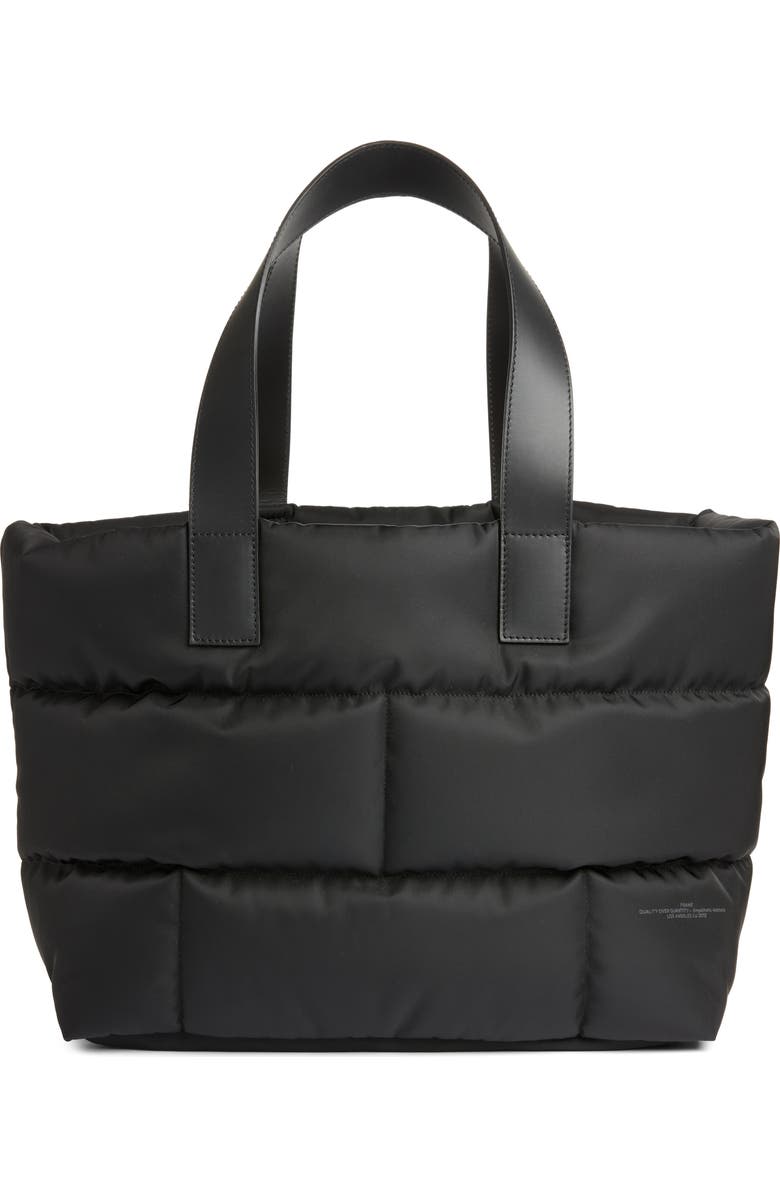 FRAME Plaque Nylon Quilted Tote, Alternate, color,