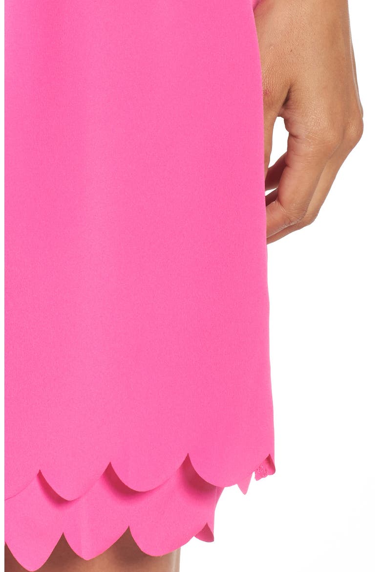 Fit & Flare Dress, Alternate, color, HOT PINK