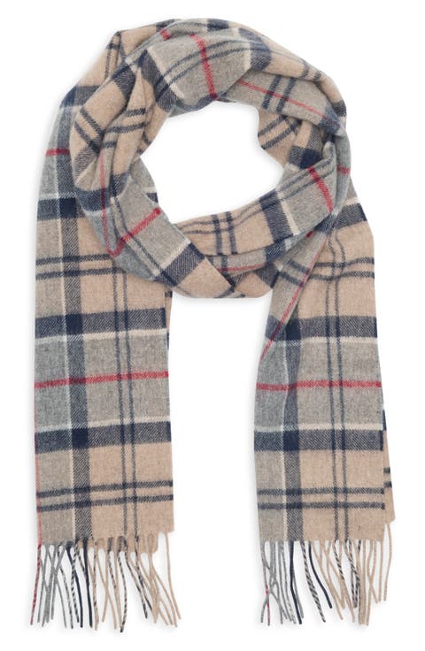 Tartan Wool & Cashmere Scarf