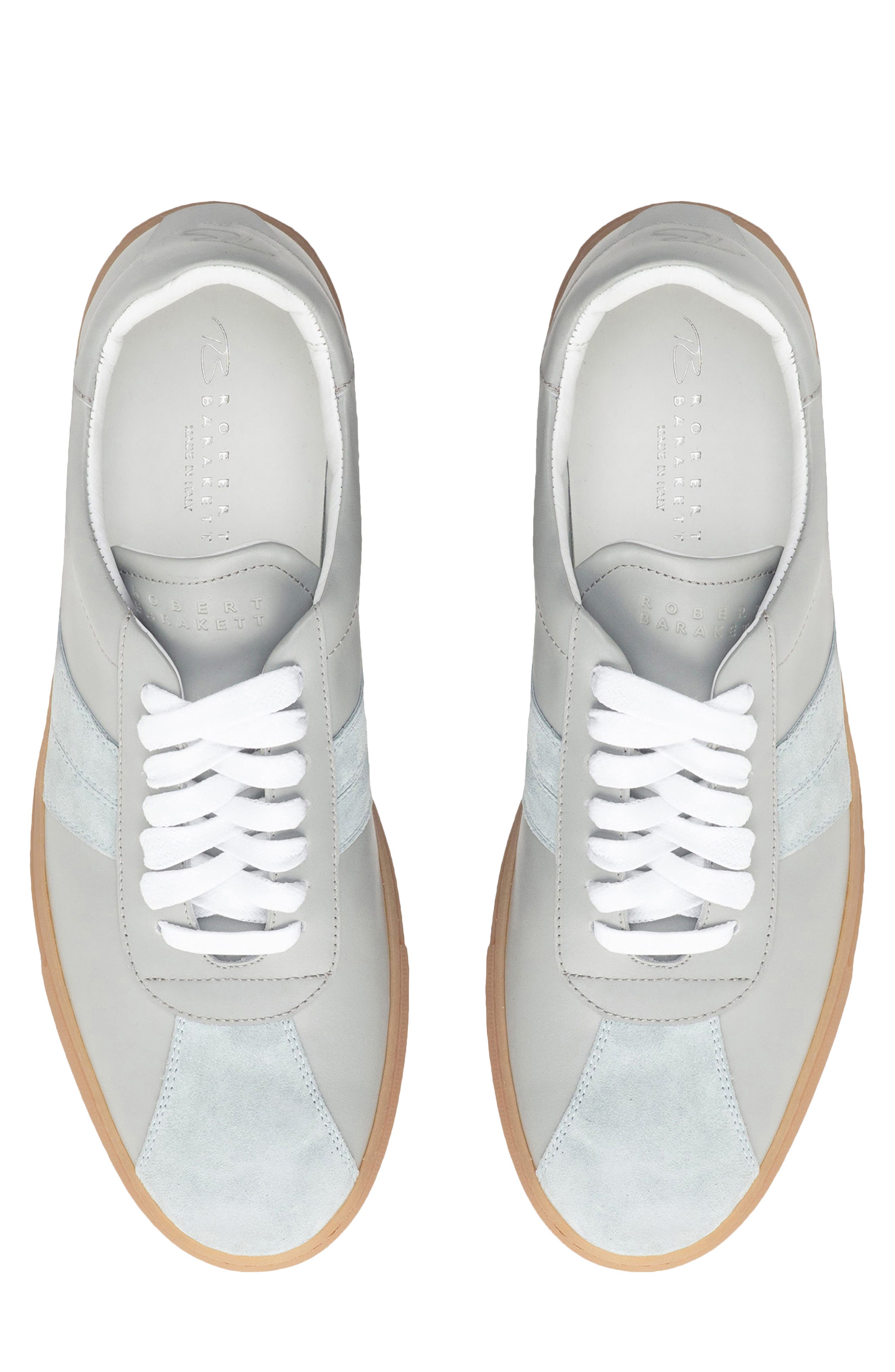 Dalton Stripe Sneaker, Alternate, color, AQUA