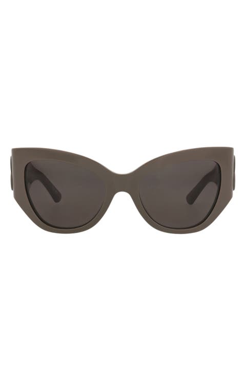 55mm Oval Sunglasses