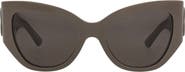 Balenciaga 55mm Oval Sunglasses