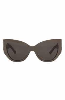 55mm Oval Sunglasses