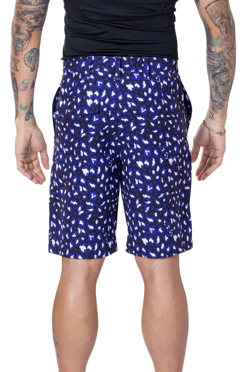 VAST Leopard Print Walk II Shorts, Alternate, color, 