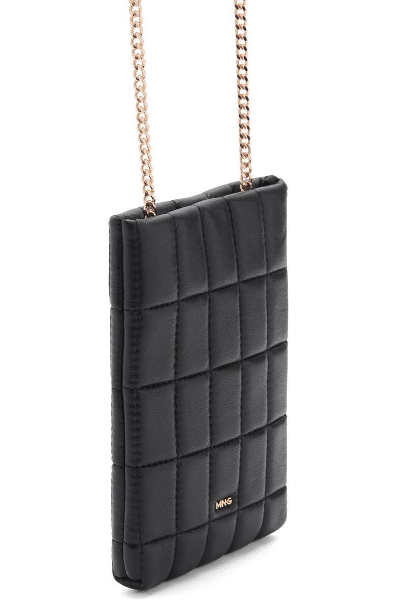 MANGO Quilted Faux Leather Case, Alternate, color, 