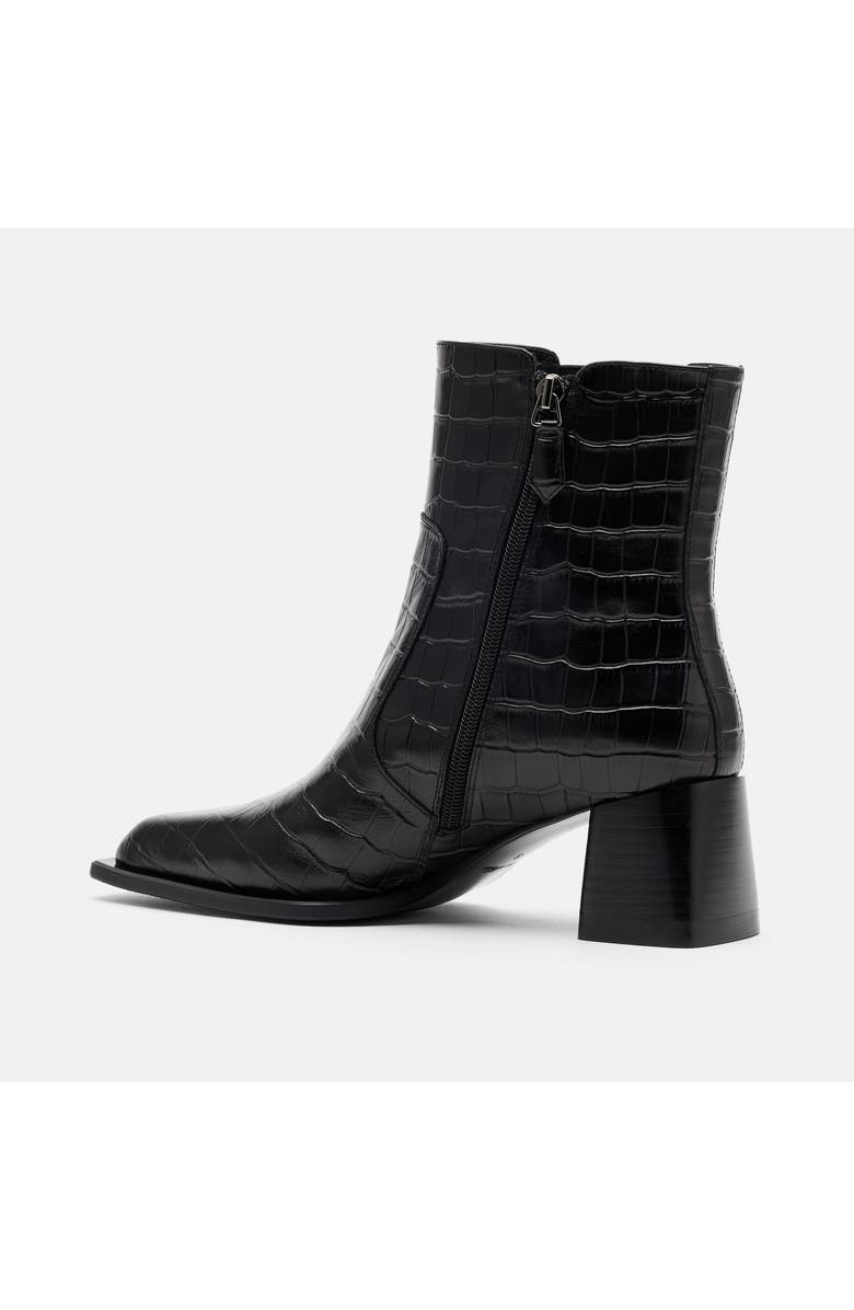 MARC NOLAN Harper Square Toe Chelsea Boots, Alternate, color, Black Croc