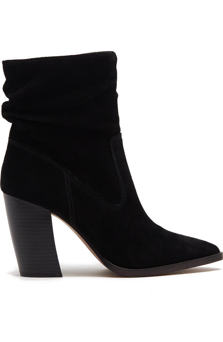 Vince Camuto Crethana Ruched Leather Block Heel Boot, Alternate, color,