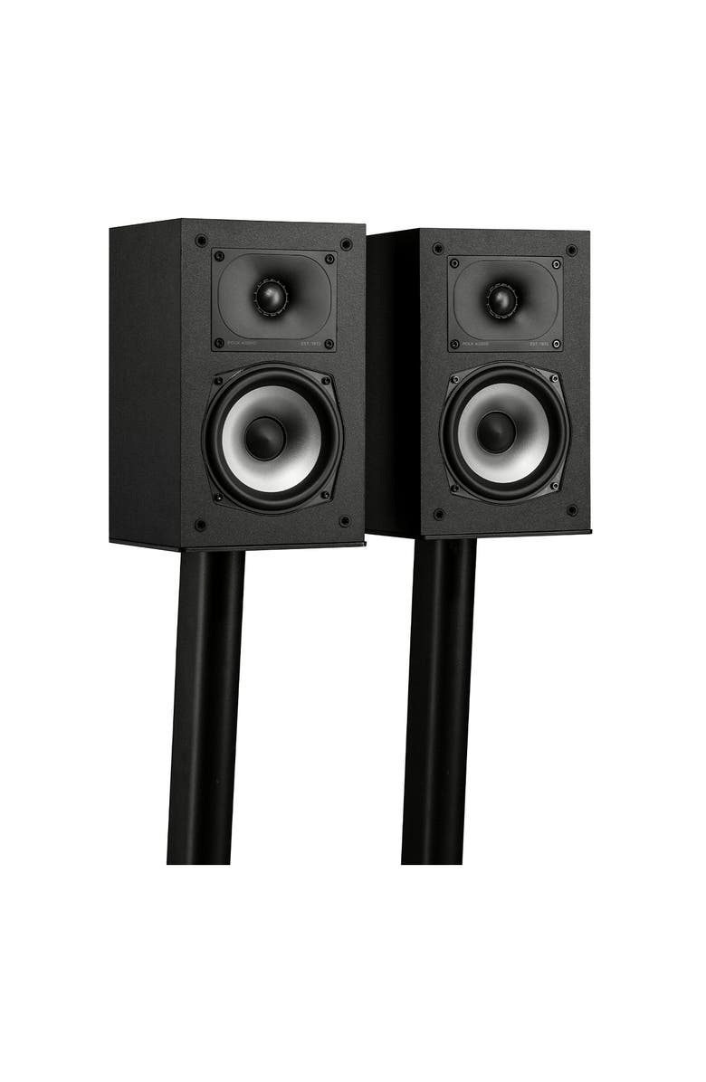 Polk Audio Monitor XT15 Compact High-Resolution Bookshelf Speakers - Pair, Alternate, color, Black