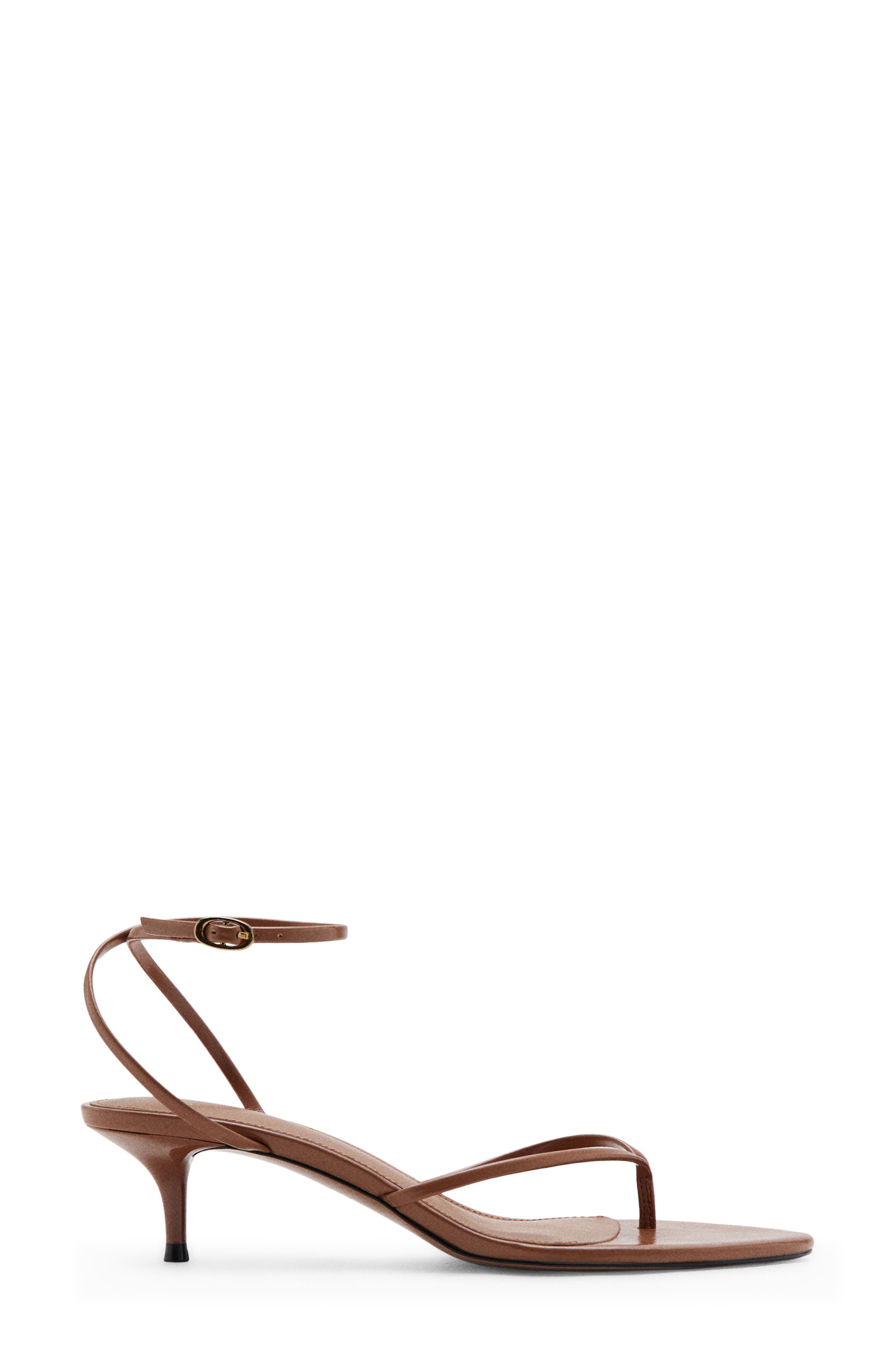 Ankle Strap Sandal, Alternate, color, LEATHER