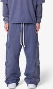 mnml Ultra Baggy Cotton Flece Cargo Sweatpants